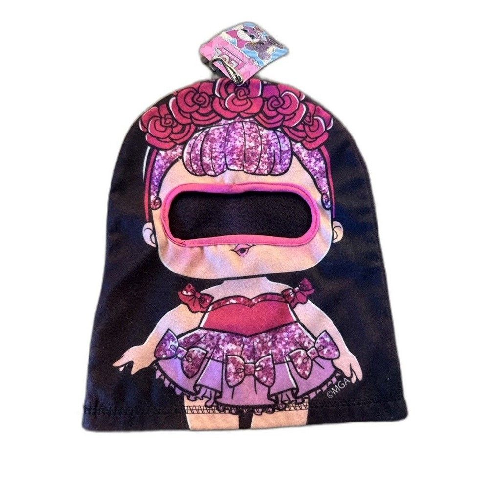 LOL Surprise doll girls winter hat face ski mask Berkshire Fashions NWT